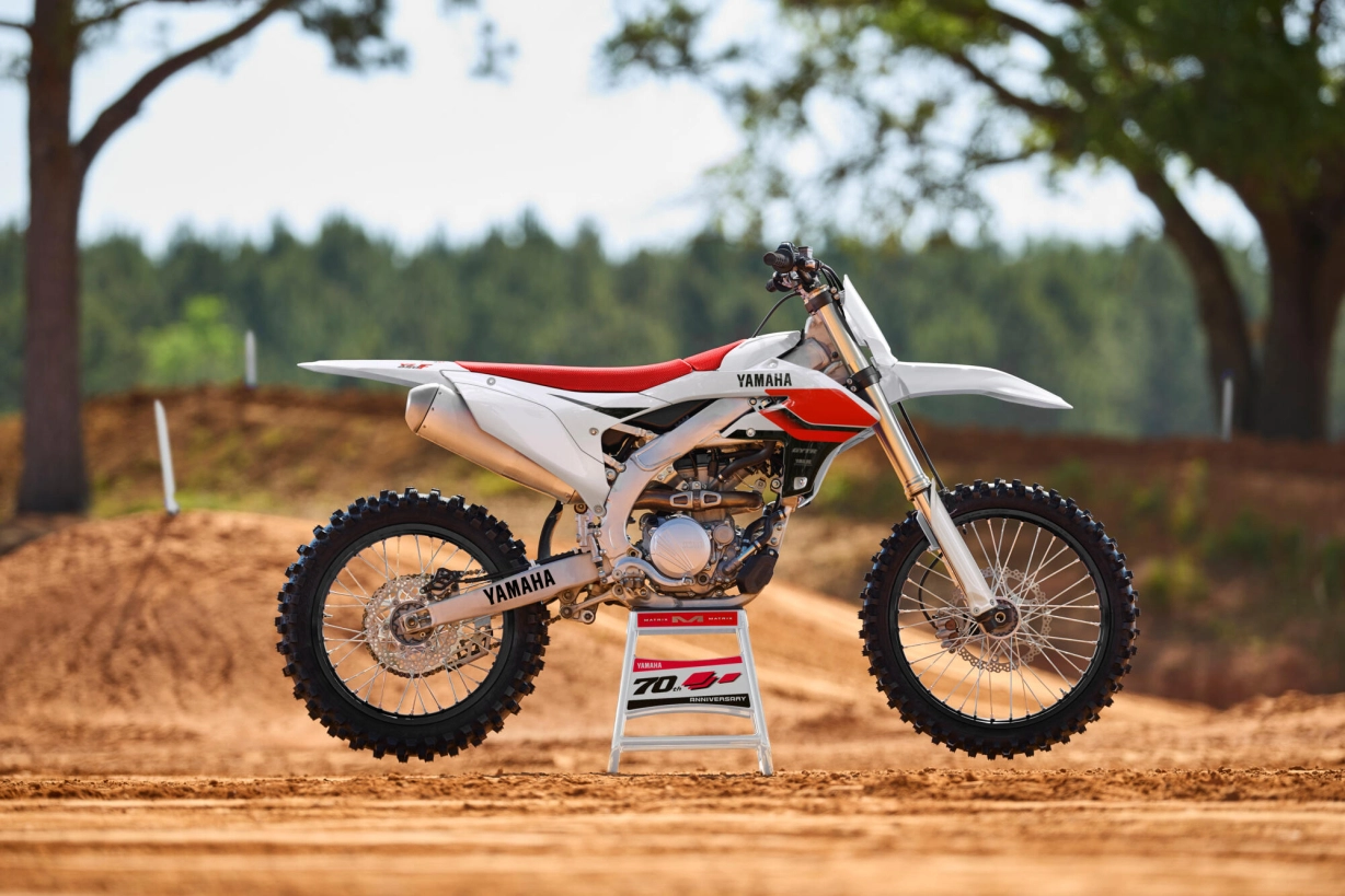 Az YZ250F 70. évfordulós kiadása